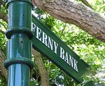 Signpost for Ferry Bank Jitty