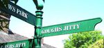 Signpost for Gough's Jitty